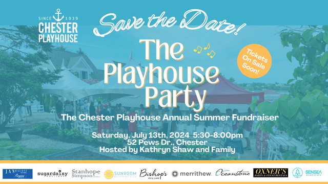 Save the Date - The Playhouse Party