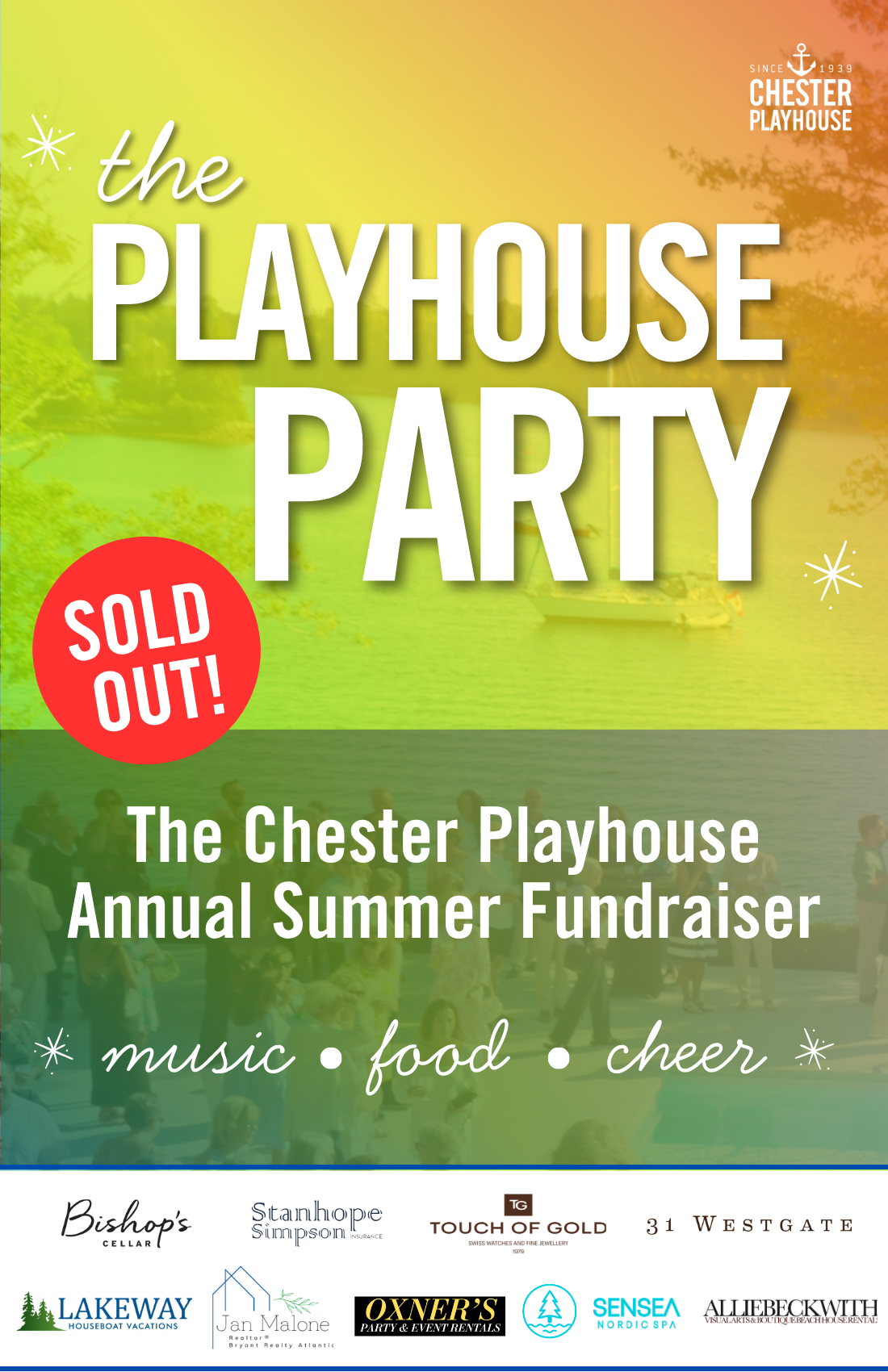 The Playhouse Party - Sold Out