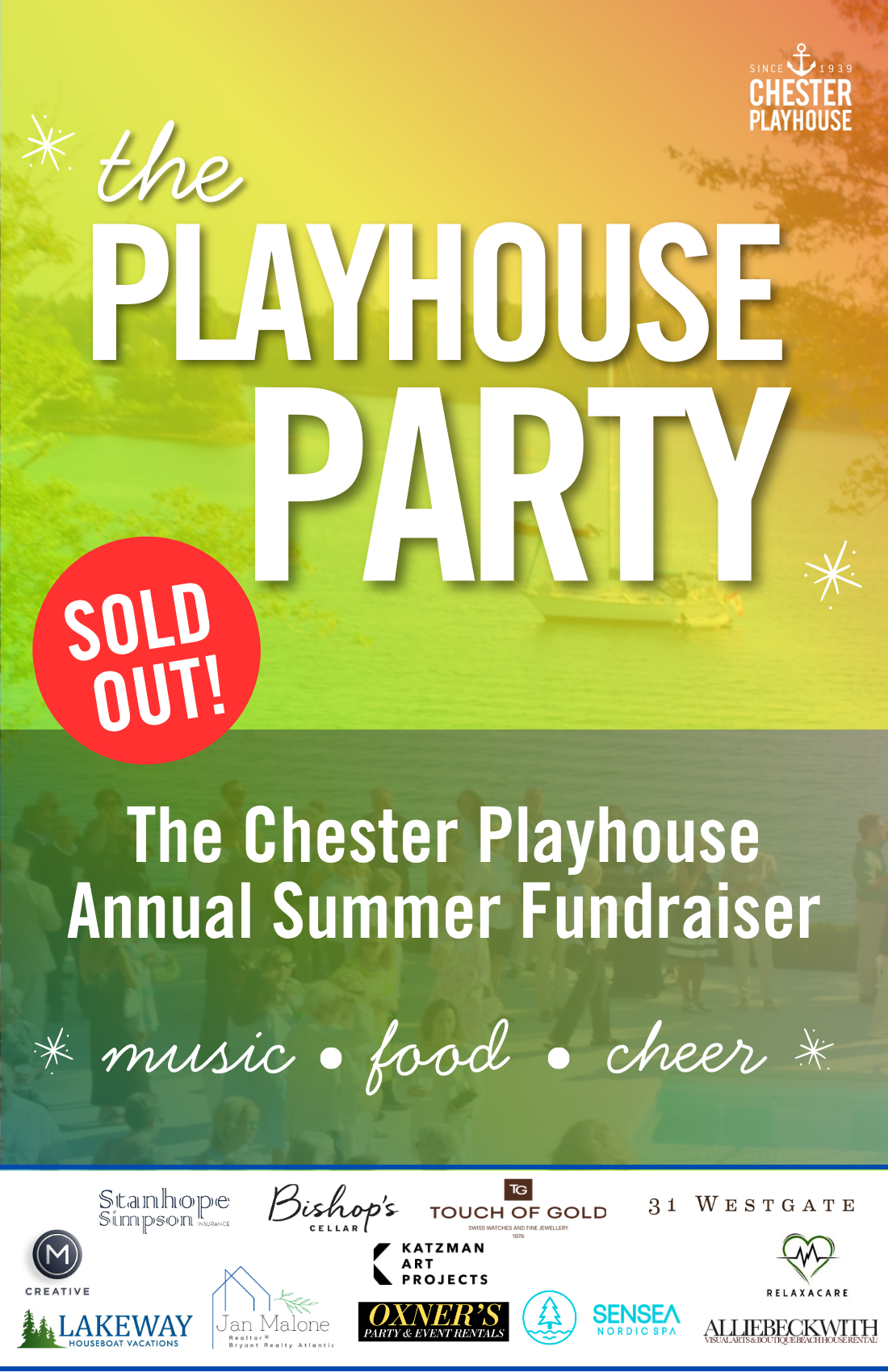 The Playhouse Party - SOLD OUT