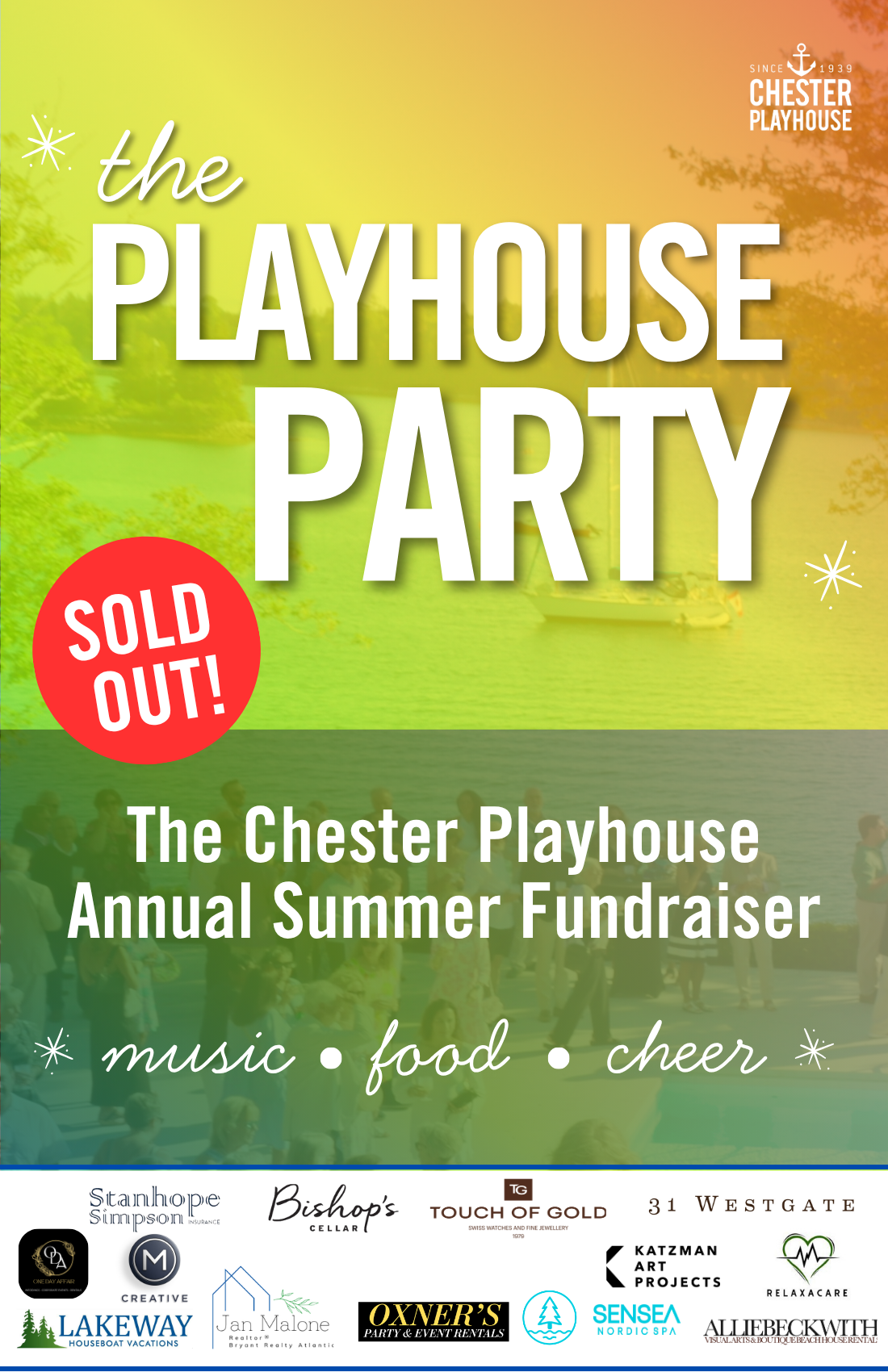 The Playhouse Party - SOLD OUT