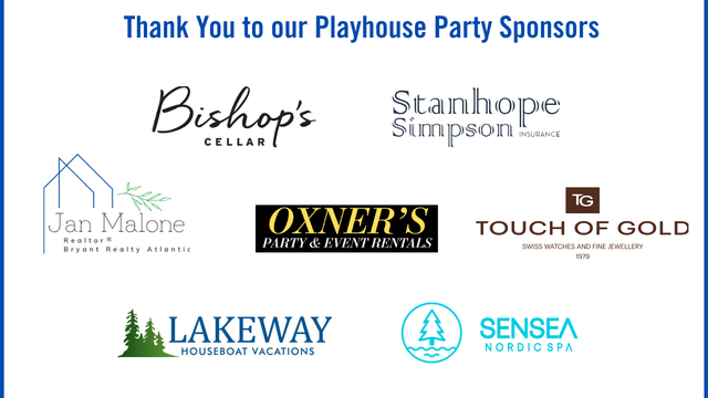 Playhouse Party Sponsors